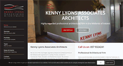 Desktop Screenshot of kennylyons.ie